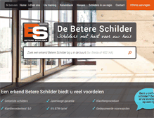 Tablet Screenshot of betereschilder.nl